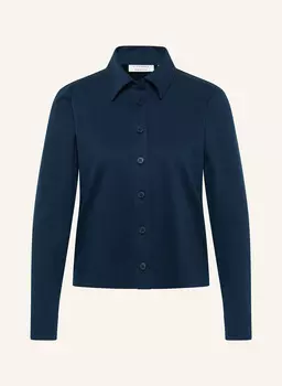 Блузка свободного кроя Eterna, синий