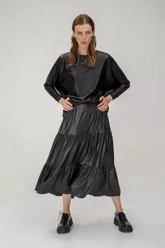 Блузка свободного кроя Helmidge, черный