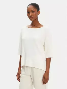 Блузка свободного кроя Ottoman 50540029 Boss, экрю