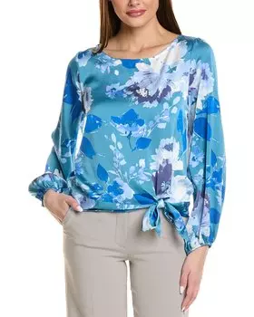 Блузка Tahari ASL, синий