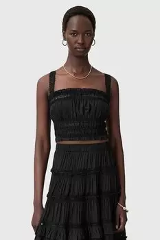 Блузка TALIA Allsaints, черный