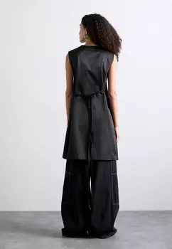 Блузка Tank MM6 Maison Margiela, черная