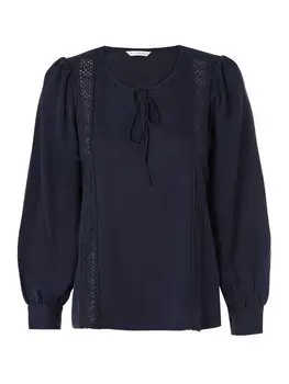 Блузка TATUUM Caska, темно-синий