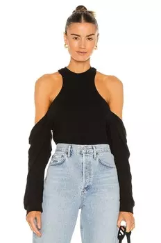 Блузка терца Rta, черный