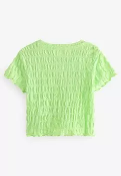 Блузка TEXTURED REGULAR FIT Next, цвет green