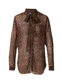 Блузка The Kooples, коричневый