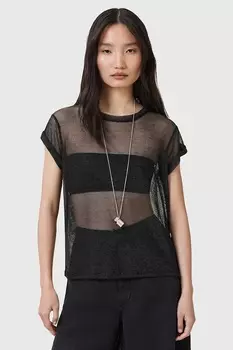 Блузка THEA Allsaints, черный