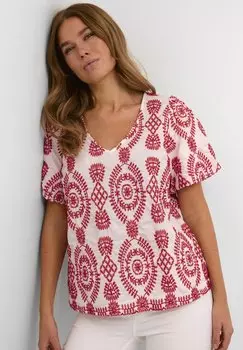 Блузка Tia Culture, огненно-красная