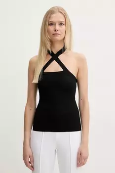 Блузка TOLAIA Silvian Heach, черный