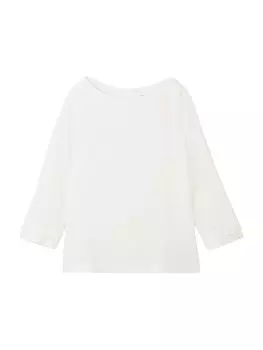 Блузка Tom Tailor, белый