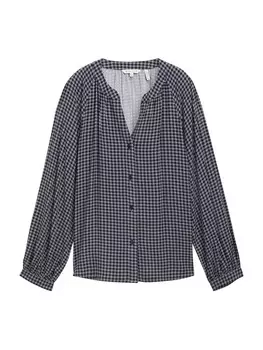 Блузка TOM TAILOR Blouse, морской синий