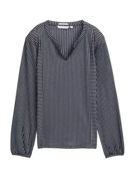 Блузка TOM TAILOR Blouse, ночной синий