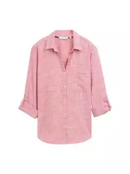 Блузка Tom Tailor, цвет berry red