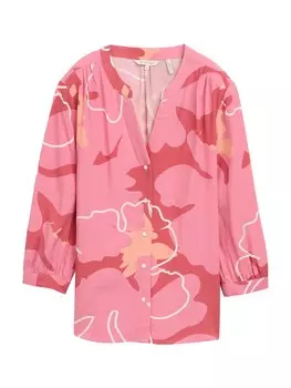 Блузка TOM TAILOR, цвет Raspberry/Dark pink