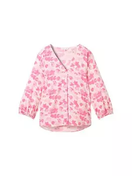 Блузка TOM TAILOR, цвет Rose/Dark pink