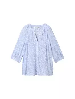 Блузка TOM TAILOR DENIM, светло-синий