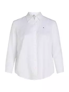 Блузка Tommy Hilfiger Curve, белый