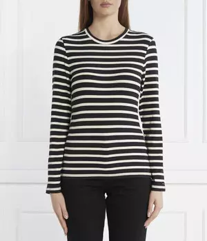 Блузка Tommy Hilfiger Slim Fit, черный