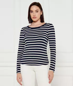 Блузка Tommy Hilfiger Slim Fit, синий