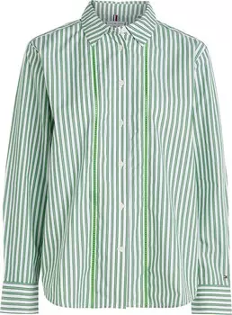 Блузка Tommy Hilfiger, зеленый