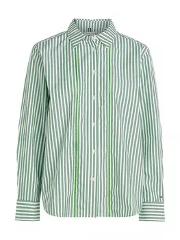 Блузка Tommy Hilfiger, зеленый