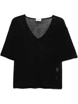 Блузка тонкой вязки PAROSH P.A.R.O.S.H., черный