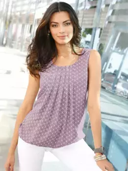 Блузка-топ Inspirations Inspirationen, белый