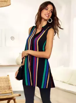 Блузка-топ Inspirations Inspirationen, изумрудный