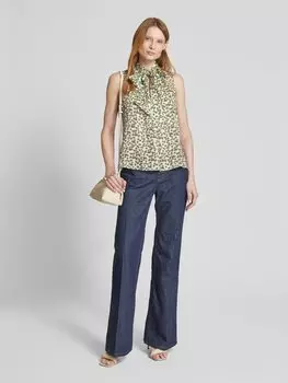 Блузка-топ с бантами Windsor, оливковый