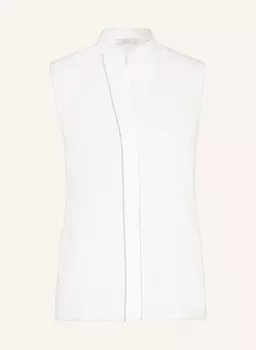 Блузка-Топ с драгоценными камнями Peserico, белый