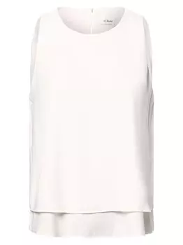 Блузка топ S.Oliver Black Label, экрю