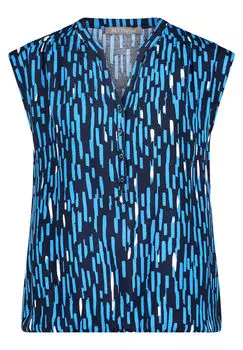 Блузка-Топ с принтом Betty & Co, синий