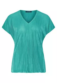 Блузка-Топ с V-образным вырезом Vera Mont, зеленый