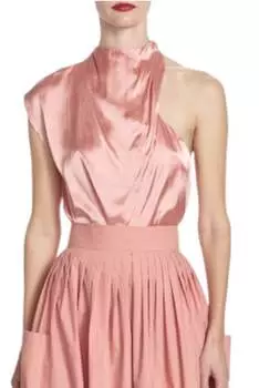 Блузка-топ Yanka в терракотовом цвете COREY LYNN CALTER, цвет terracotta