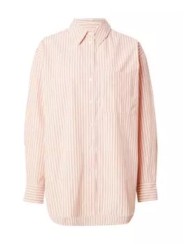 Блузка TOPSHOP, цвет Pastel red/Light red