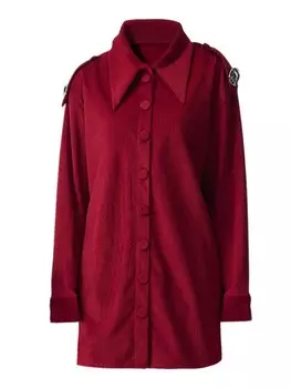 Блузка Touche Prive, бордовый