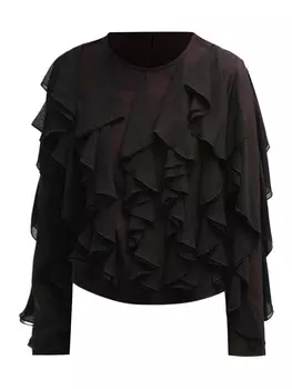 Блузка Touche Prive, черный