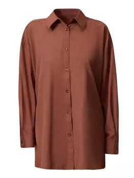 Блузка Touche Prive, коричневый