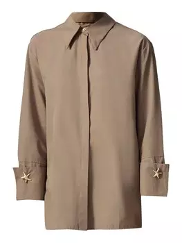 Блузка Touche Prive, коричневый