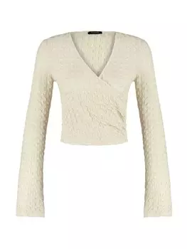 Блузка Trendyol Blouse, кремовый
