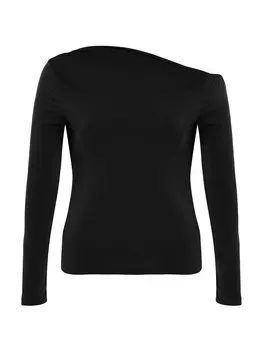 Блузка Trendyol Curve, черный