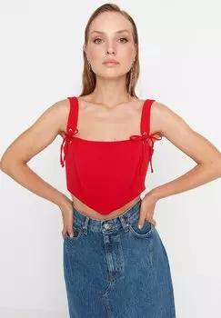 Блузка Trendyol, красный