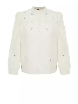 Блузка Trendyol, песочный