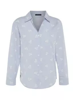 Блузка Trendyol, светло-синий