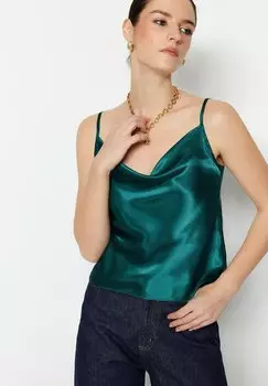 Блузка Trendyol, зеленый