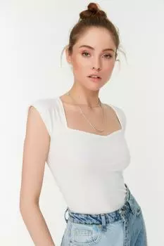 Блузка TRENDYOLMLLA, экру