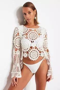 Блузка TRENDYOLMLLA, экру