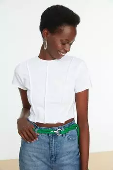 Блузка TRENDYOLMLLA, белый