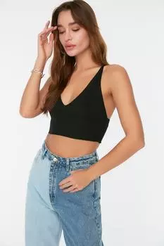 Блузка TRENDYOLMLLA, черный