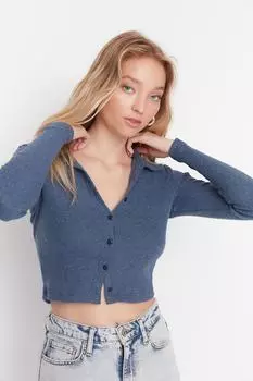Блузка TRENDYOLMLLA, индиго